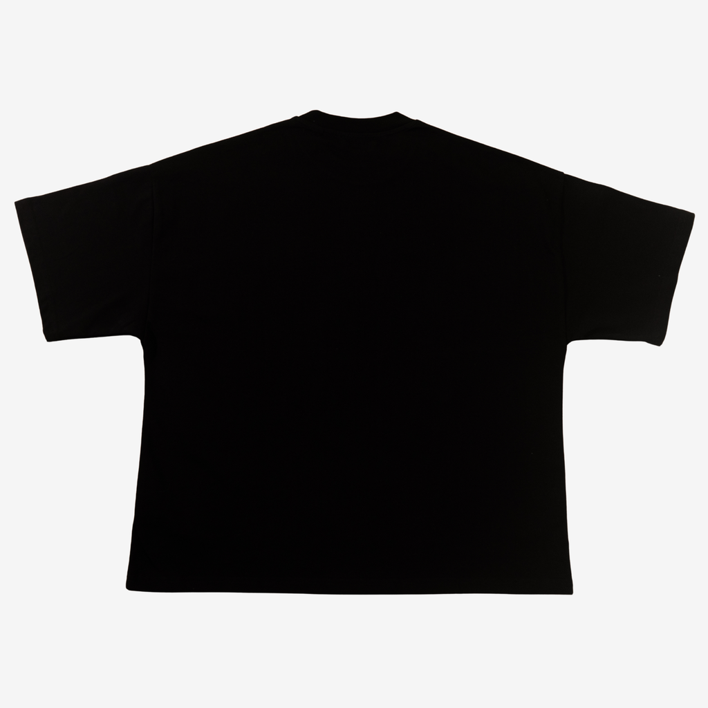 EVERYDAY BLACK BOXY TEE